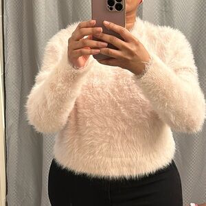 Kendall and Kylie Fur Sweater